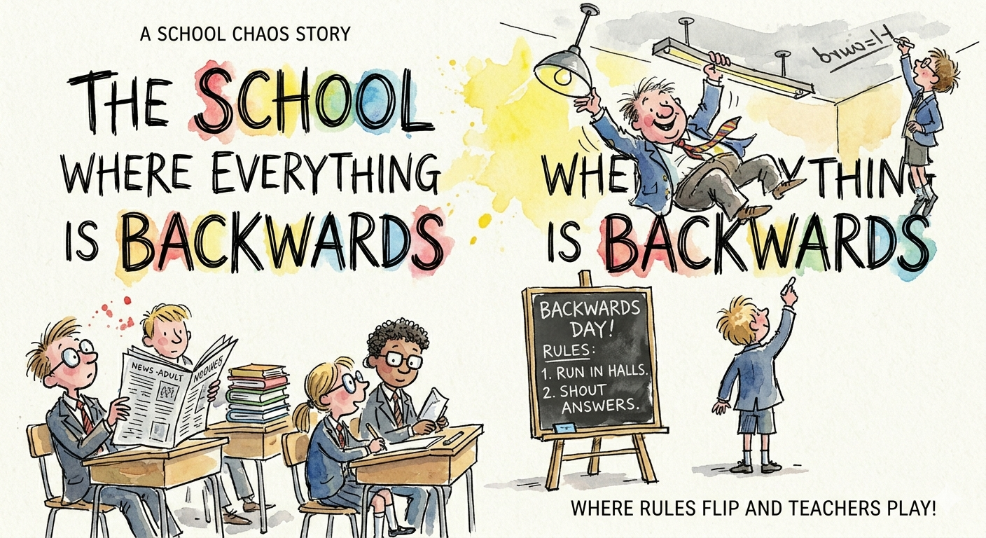 The School Where Everything Is Backwards